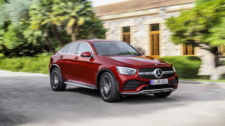 Όλα τα φώτα πάνω στη Mercedes GLC Coupe